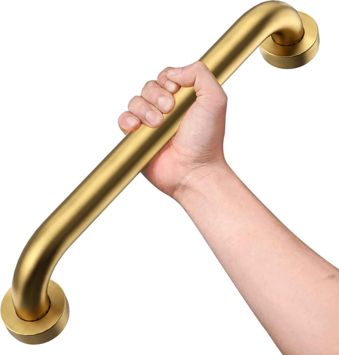 Achilles® Vintage Handgreep voor Bad & Douche 30 CM - Veiligheidsgreep - Wandbeugel