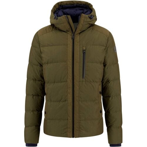 Fynch-Hatton Puffer Jacket Material Mix Deep Forest / male