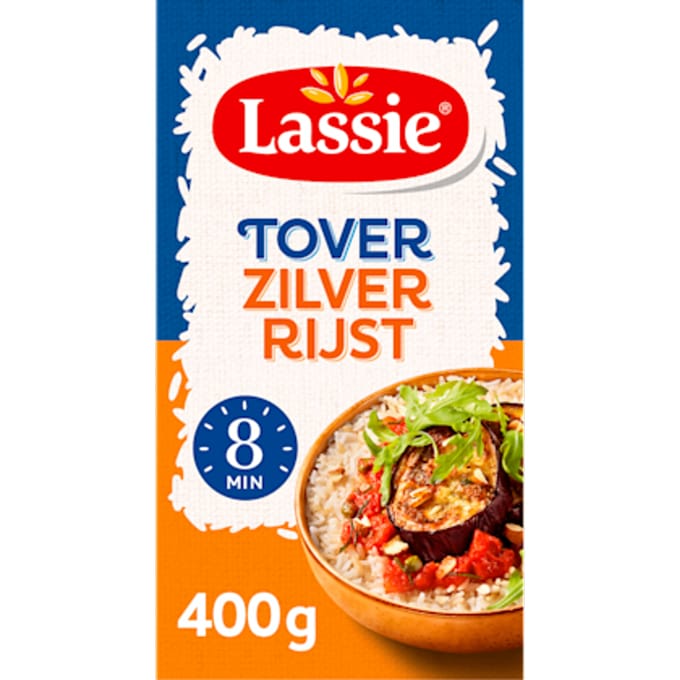 Tover zilver rijst