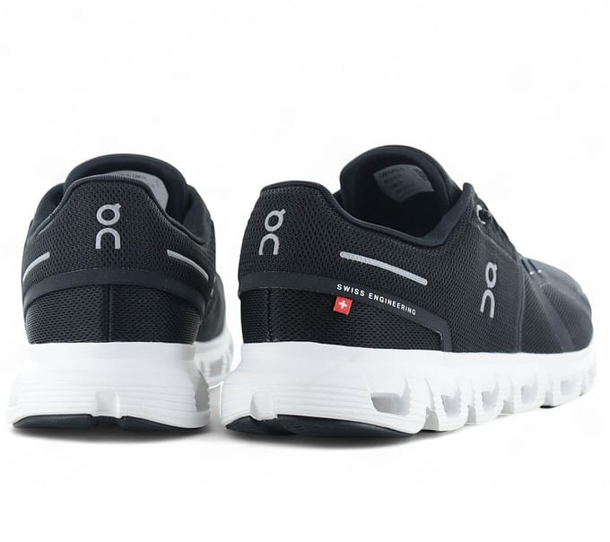 ON Running Cloud 6 - Heren Sneakers Schoenen Black-White 3MF10070299 5 , Maat: EU 40 US 7