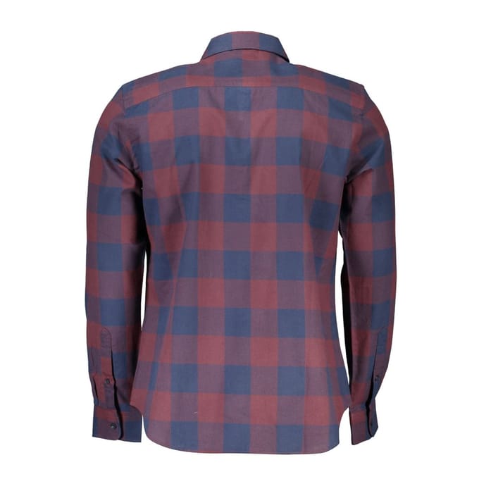 Geruite Lange Mouwen Shirt Casual Stijl