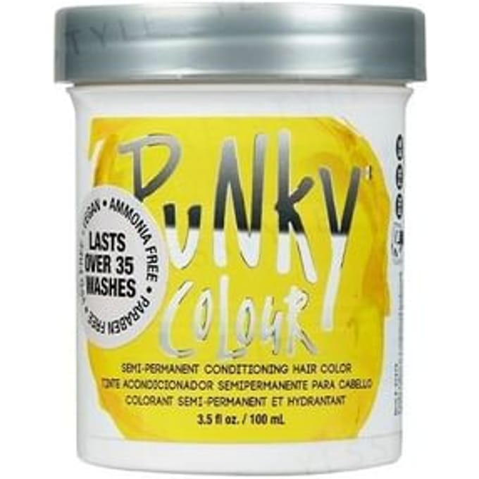 Punky Colour - Semi-Permanent Conditioning Hair Color Bright Yellow 100ml