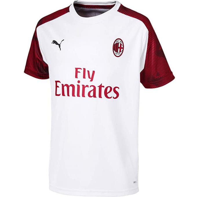 Puma A.C. Milan 1899 Team DryCell Kids Wit T-Shirt