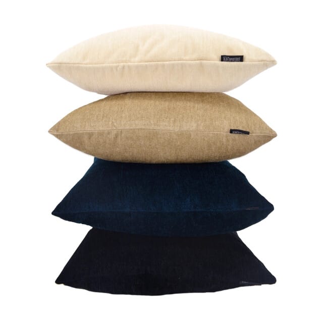 Gek op kussens! Sierkussen jacquard manila black | 45 x 45 cm | velvet/polyester