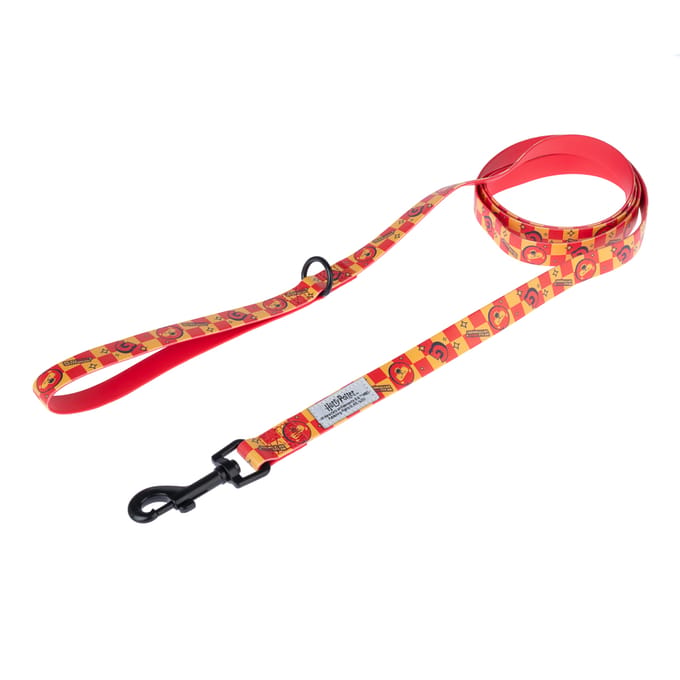 Harry Potter hondenriem Gryffindor 200 cm lang, 20 mm breed hond