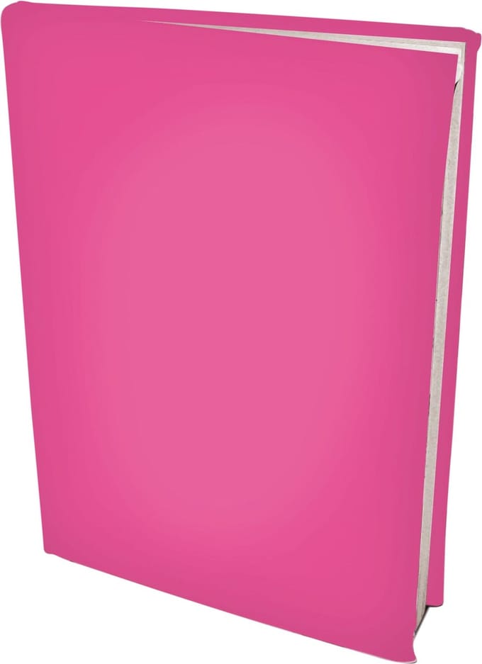 Rekbare boekenkaften A4 - 8 x Roze