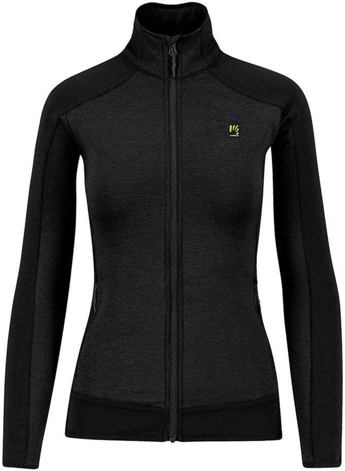 Karpos Odle Fleece Met Volledige Rits Zwart L Vrouw