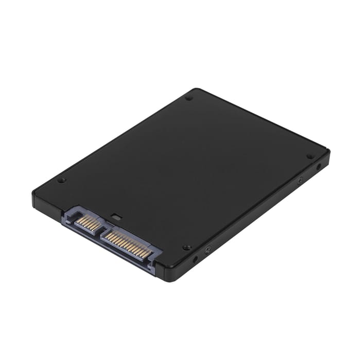 Adaptateur Convertisseur Métal mSATA vers 2.5 SATA III HDD SSD avec Boîtier en Aluminium black