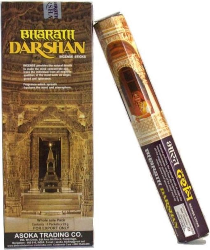 Wierook Darshan Bharath - doos 6 stuks