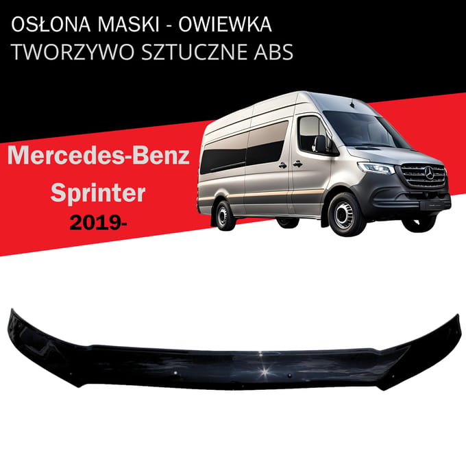 Motorkapbekleding Mercedes-Benz Sprinter W907 vanaf 2019-