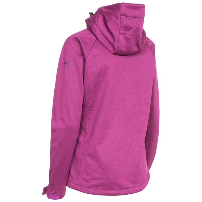 Trespass - Dames Angela Softshell Jas (Paars)