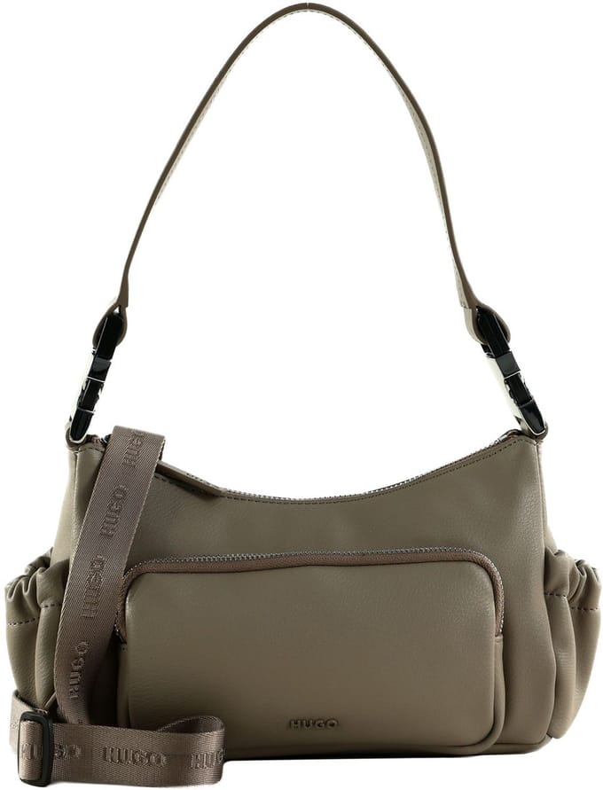 HUGO schoudertas Bel Shoulderbag Light Beige Taupe