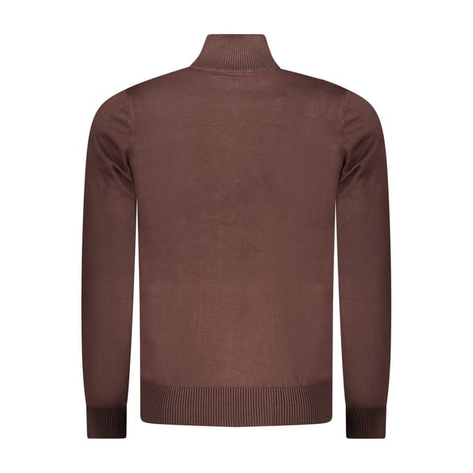Coveri Moving Marrone Viscose Heren Trui