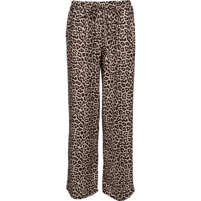 R.E.D. by EMP Stoffen broek - Basic broek met luipaardprint - S tot M - voor Vrouwen - meerkleurig