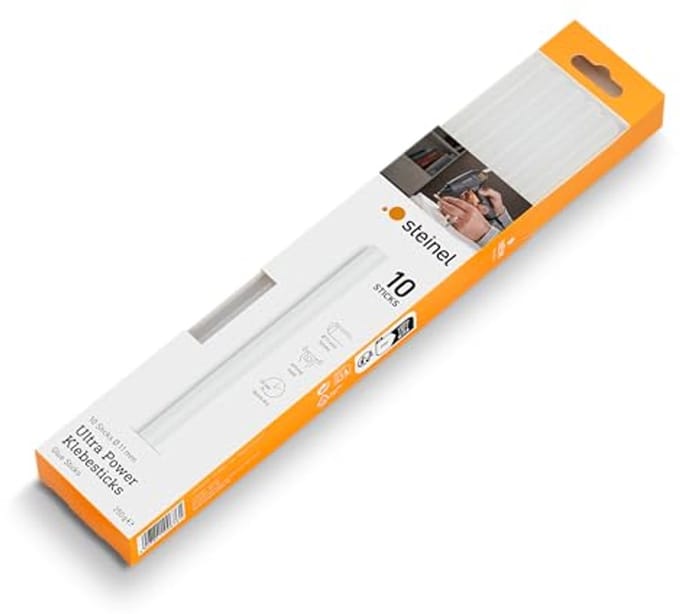 Ultra Power Lijm Sticks 11 mm - Kwaliteitslijm voor Creatief Gebruik - 10 Stuks