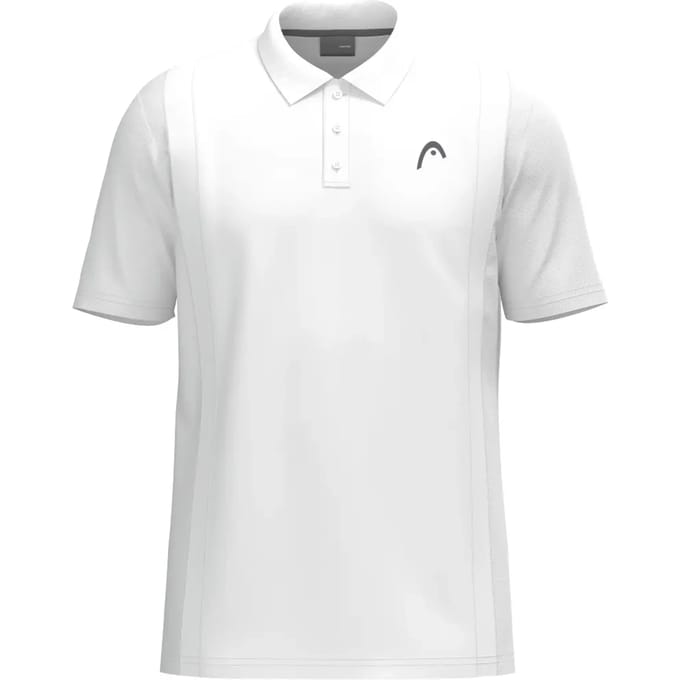 HEAD Club 25 Tech Polo Heren-Wit