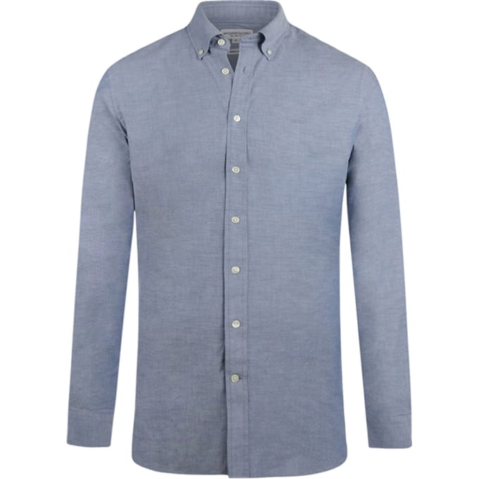 McGregor Stretch Oxford Shirt Navy Größe: S | Casual hemden Outlet | Herren | Blau