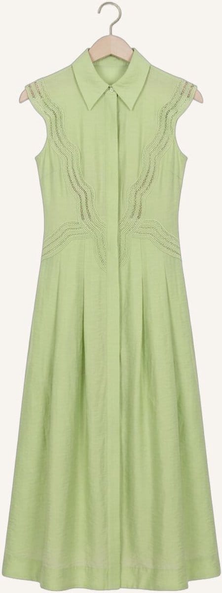 Copenhagen Muse Cmcole-dress Dames - Jurk - Lime - Maat M