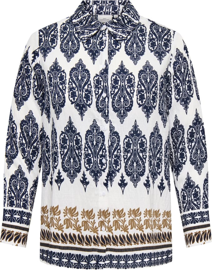 ONLY CARMAKOMA - CARHAVANA L/S SHIRT AOP - Meisjes - Blouses