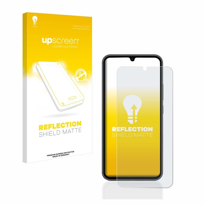 upscreen - Screenprotector voor Samsung Galaxy A34 5G - Folie Beschermfolie anti glare matte