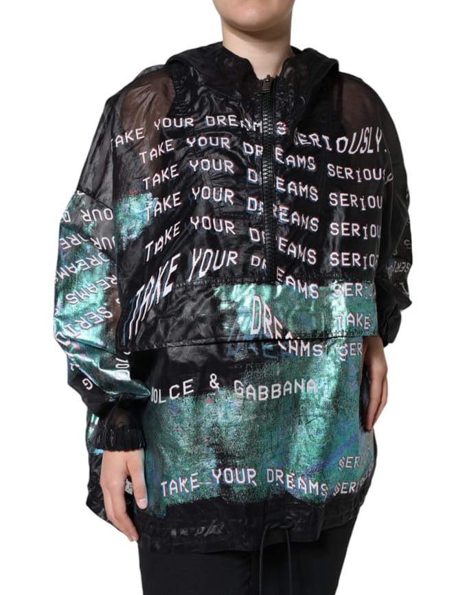 Bedrukt Hoodie Jacket
