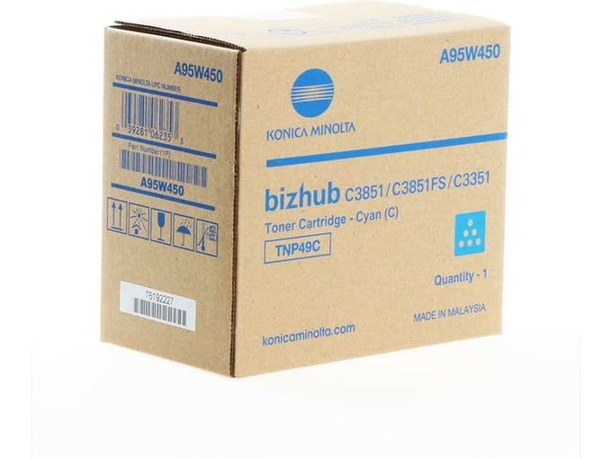 Konica Minolta A95W450 (TNP-49Y) Toner Cyaan