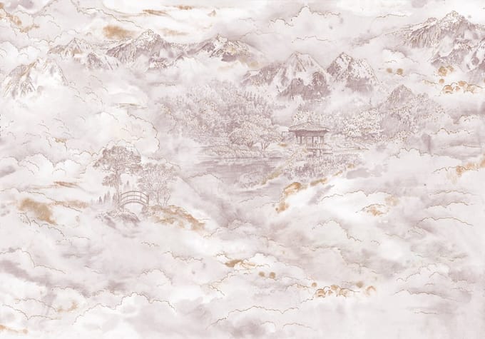 Fotobehang Kingdom - Meerkleurig - 2,80m X 400cm