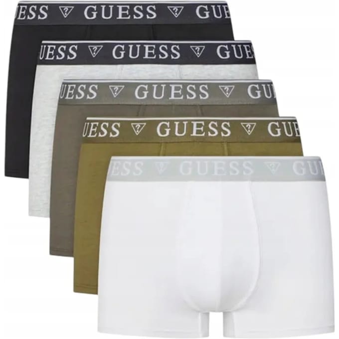 Guess heren stretch boxershorts (5 stuks)