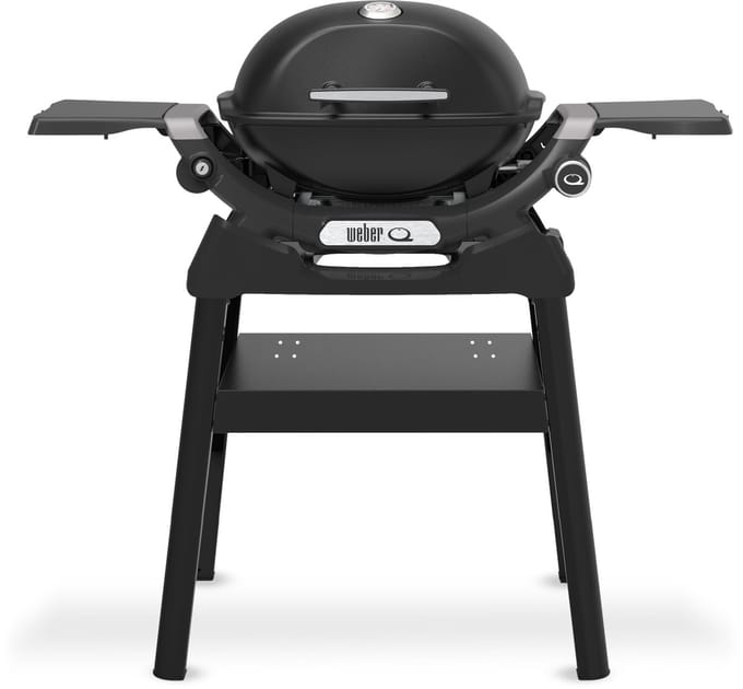 Weber Q1200N gasgrill met compact stand zwart