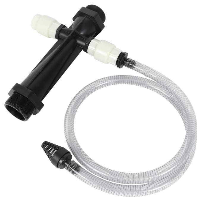 Systèmes de distribution automatique d'engrais et d'irrigation à filetage mâle de 3 pouces, ensemble de tubes d'arrosage pour jardin white
