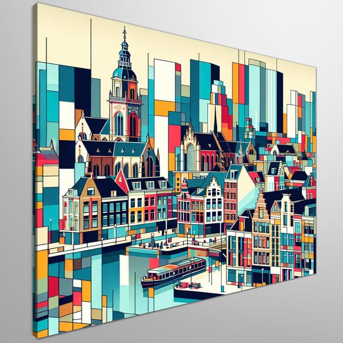 Kunstprint | Wanddecoratie | Canvas | 20 × 20 cm
