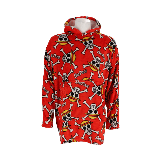One Piece hoodie deken