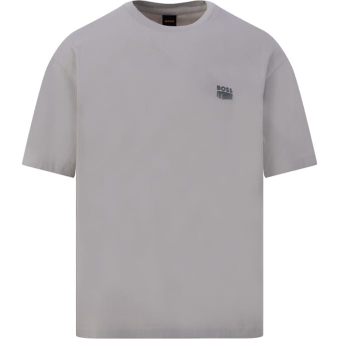 Regular fit T-shirt van zuiver katoen Model 'TE-BRUTALISM'