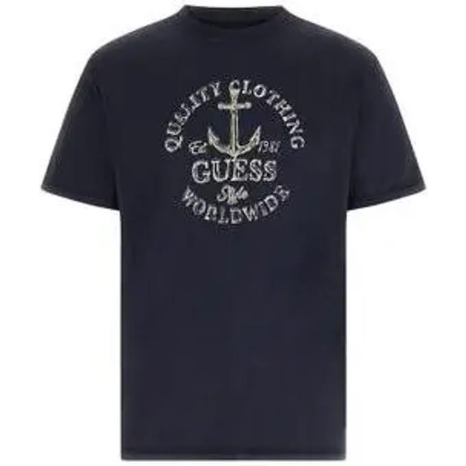 T-shirt Guess Worldwide Marine