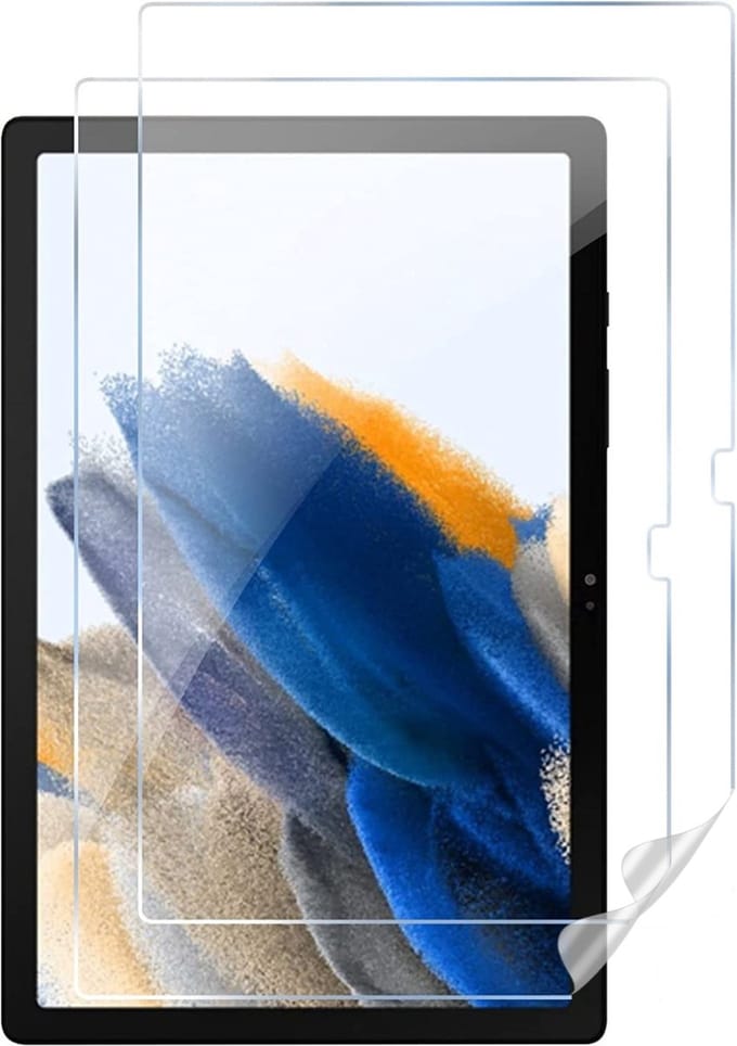 Plastic schermfolie voor Samsung Galaxy TAB A8 10,5 (2021) - 2 stuks kunststoffen Plastic screenprotector transparante