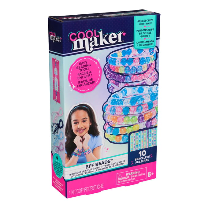 Cool Maker - BFF Vriendschapsarmband-Maker met 230 Kralen - Maak tot 10 Armbandjes - Armbandenstudio
