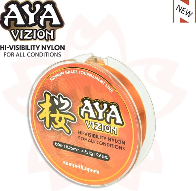 Sakura Aya Oranje 150m - Maat : 0.24mm
