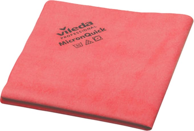 Vileda | MicronQuick | Microvezeldoek | Rood | 5 stuks