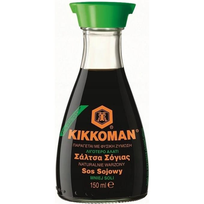 Sojasaus met minder zout