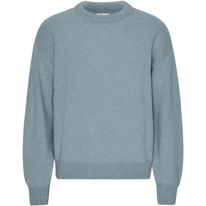 Trui met oversized ronde hals Colorful Standard Stone Blue