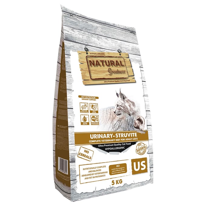 Natural Greatness - Veterinary Diet Cat Urinary Struvite Complete Kattenvoer 5 kg