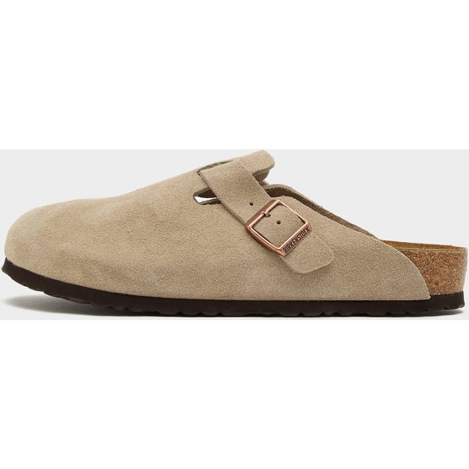 Birkenstock Boston Suede Leather Sandalen