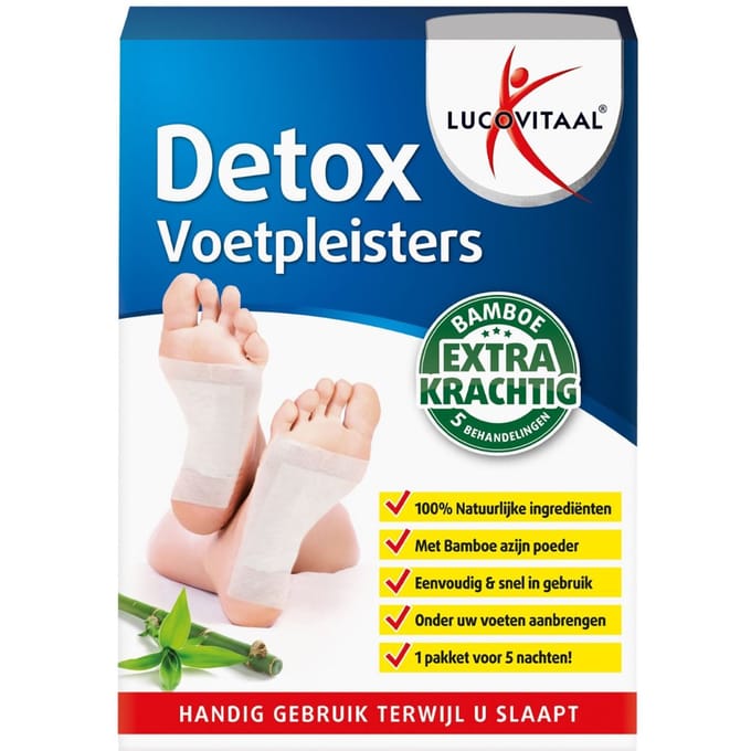 lucovitaal - Detox Voetpleisters 10