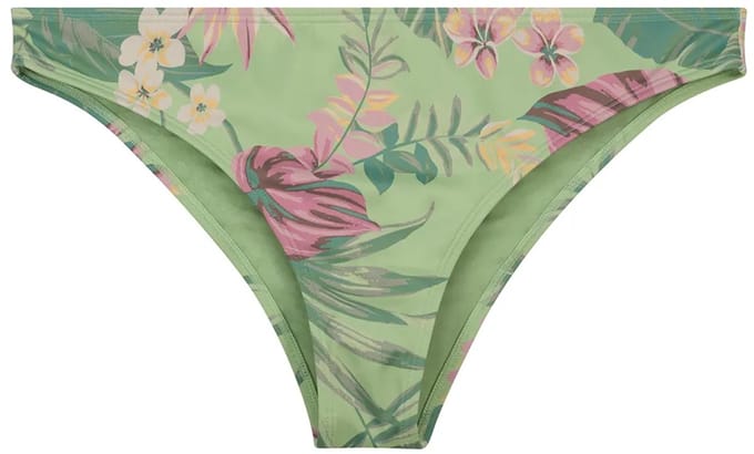 Roxy Into The Sun Classic Bikinibroekje Groen XL Vrouw