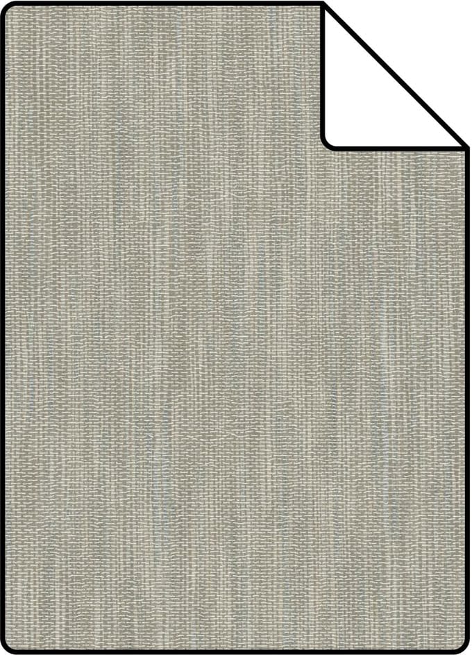 Proefstaal Origin Wallcoverings behang grasweefsel met linnen look bruin - 26,5 x 21 cm - 347315-S