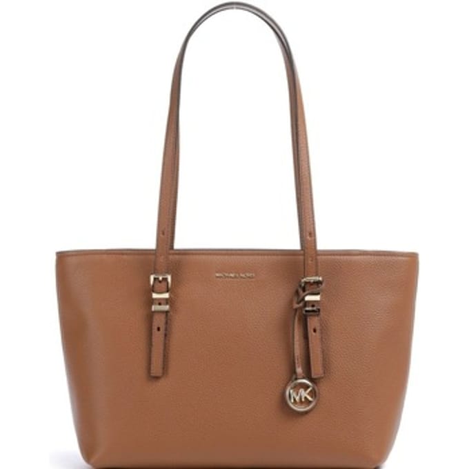 Michael Kors Medium Shopper Dames - Schoudertas - Leer - Quinn - Cognac