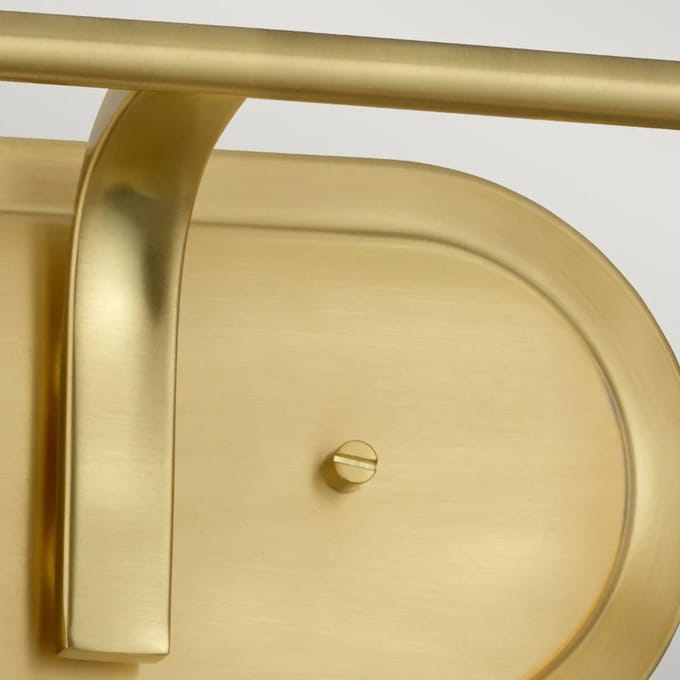 Kichler LED Wandlamp Braelyn | 2X E27 Max 40W | IP44 | Brushed Brass