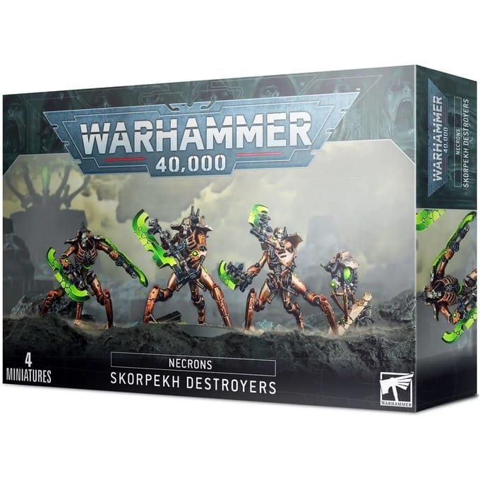 Beeldje Games Workshop Warhammer 40k - Necron Destroyer Skorpekh