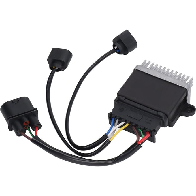 Motor Koelventilator Regelmodule Metaal Rubber 8K0 959 501 G Vervanging voor A4 A5 Q3 Q5