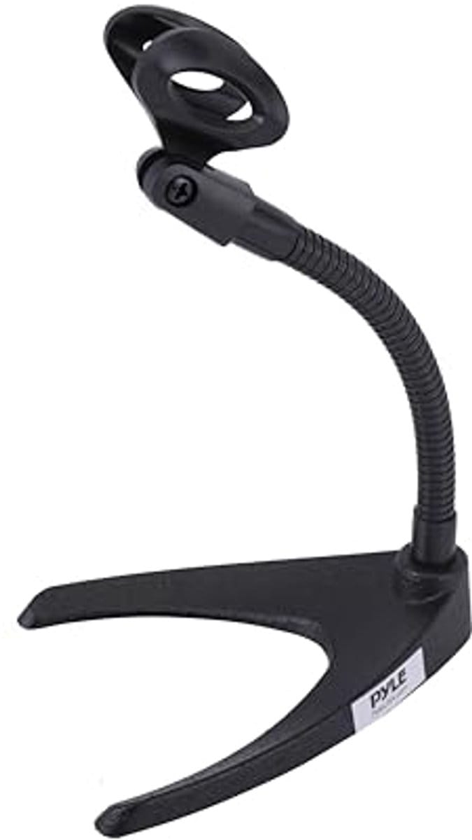 Desktop Microfoonstandaard met Zwanenhals - Stabiele U-Vormige Basis